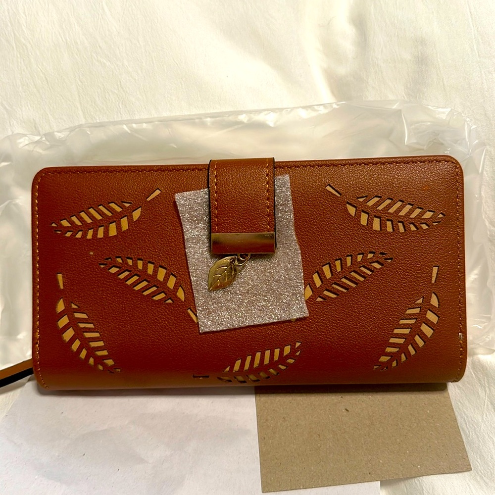 Vagabond Goods Wanderlust Brown Wallet NEW Vegan